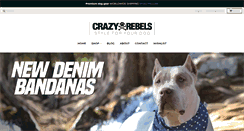Desktop Screenshot of crazyrebels.com